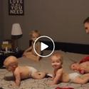 Super Dad Tackles Triplets And A Toddler!