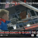 Watch This Little Kid Save A College Basketball Game!