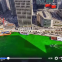 Watch The Chicago River Turn Green!