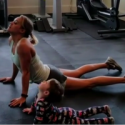 Carrie Underwood Has The Sweetest Little Yoga Partner